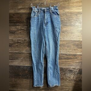 Abercrombie & Fitch High Rise Blue Jeans